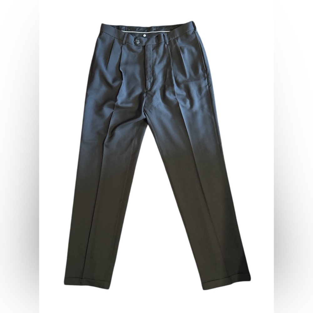 Haggar Men’s Dark Gray Classic Fit Dress Pants, Size: 36x34